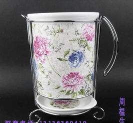 康汇餐具精品陶瓷筷子筒 满花设计的实用性与美学价值解析